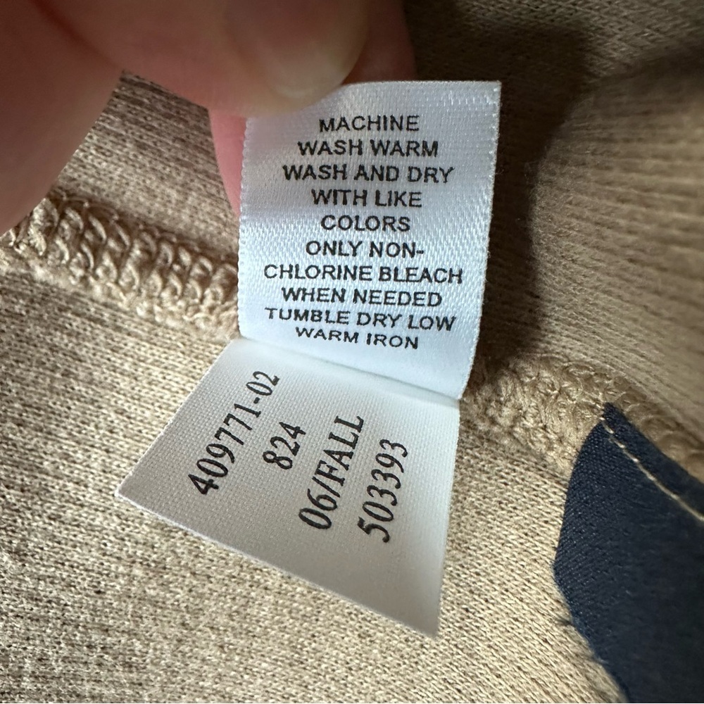 Banana Republic Tan Cotton Crew Neck Sweater - Picture 4 of 4
